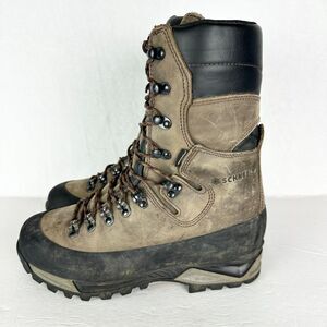 Schnee's Mens Granite II Boots Size 8 10" SympaTex Vibram Sole Hunting Outdoor